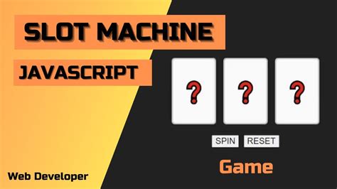 slot machine js - casino slot machine html